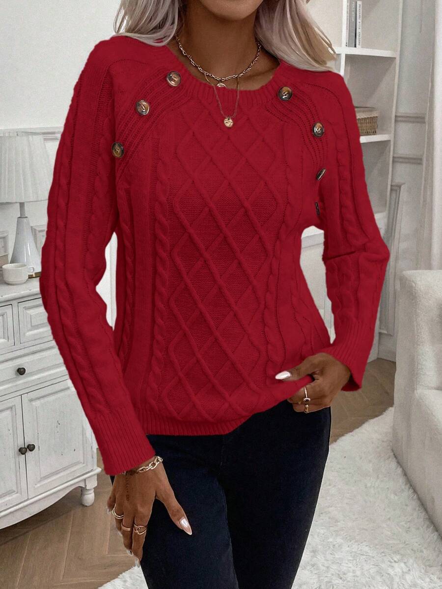 Maëlle - Pull Torsadé Chic
