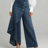Maya | Asymmetrical Skirt Pants