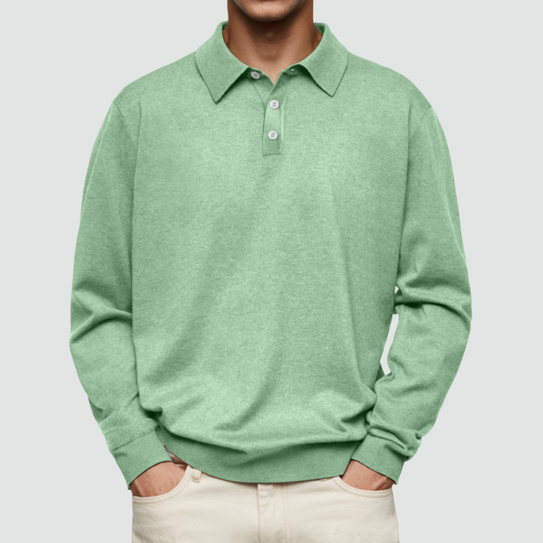 Tadhg Stylishly Sophisticated Polo - Charlotte & Willow, side view
