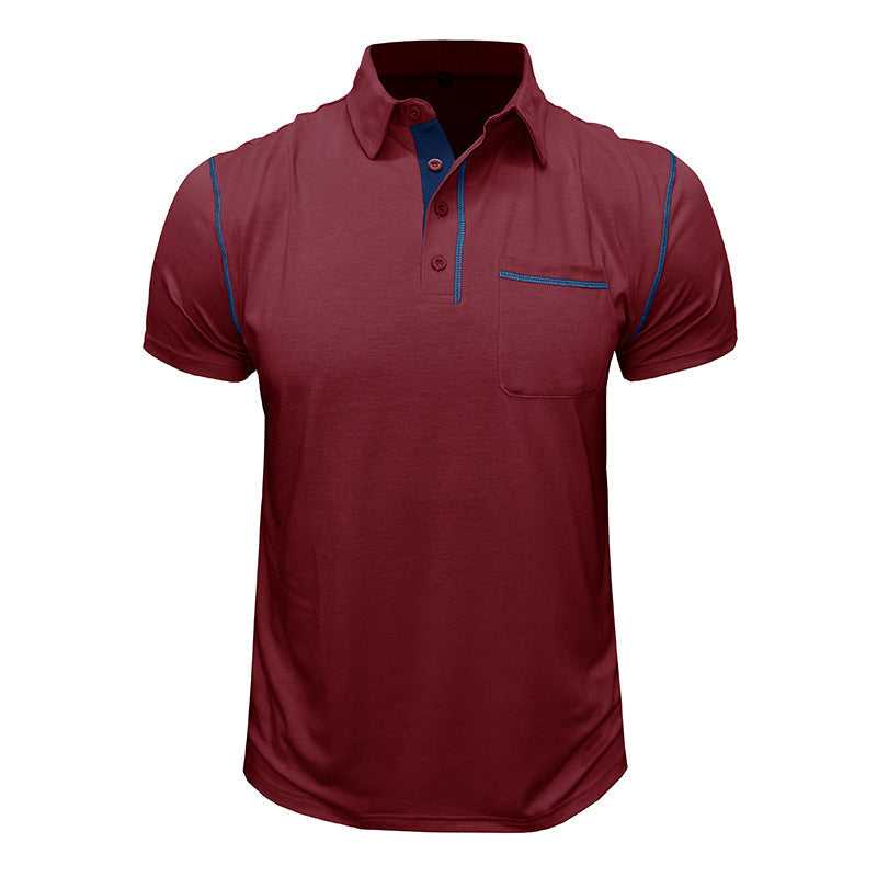 Tadhg Chic Polo Top - Charlotte & Willow, front view
