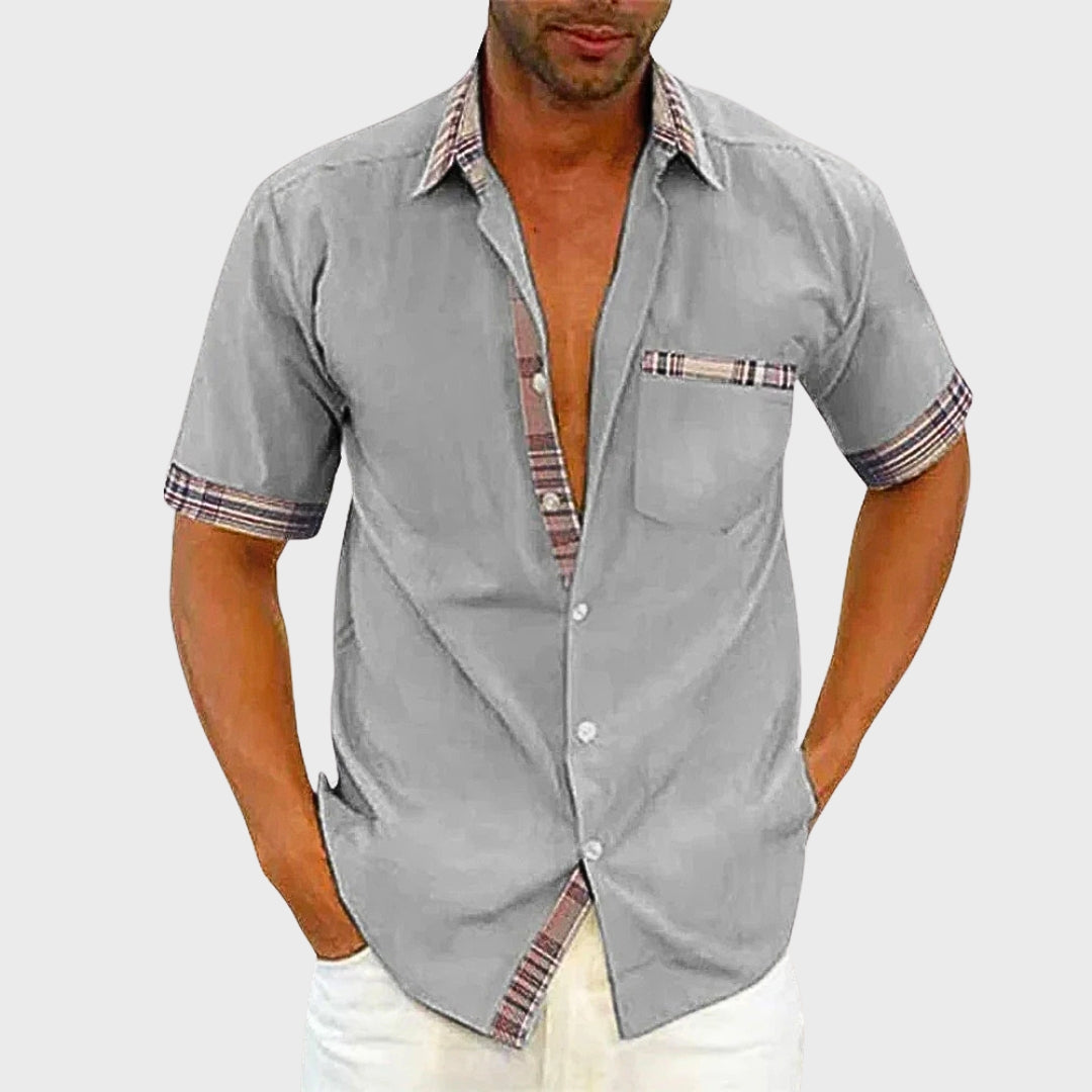 Malachy - Chic Short Shirt - Charlotte & Willow, back