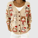 Rosaleen Cosy Button Up Cardigan - Charlotte & Willow