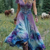 Anaïs - Elegant Floral Maxi Dress