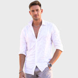 Inès - Lightweight Linen Summer Shirt