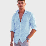 Inès - Lightweight Linen Summer Shirt