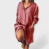 Inès - Chic Linen Blouse