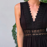 Aurélie™ | Elegant Lace Dress with V-Neck