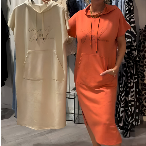 Aoibhfhinn - Chic Hooded Dress