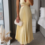 Anaïs - Sleeveless Midi Dress with Elegant Design