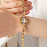 Clémence - Vibrant Gold Timepiece