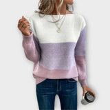 Manon - Stylish Tricolor Sweater