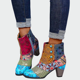 Gaëlle - Bohemian-Inspired Ankle Boots