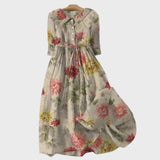 Anaïs - Elegant Floral Maxi Dress