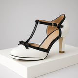 Clara - Chic Leather High Heels