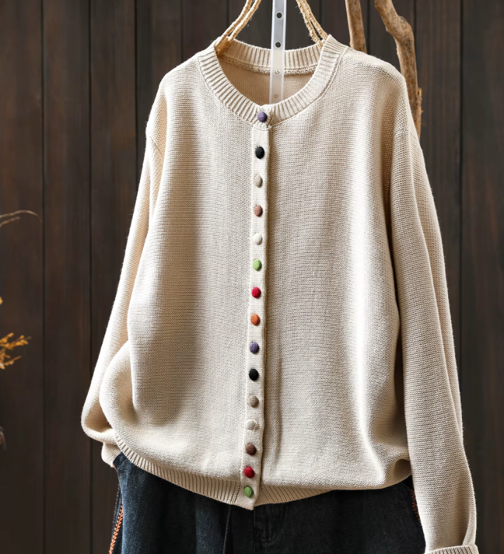 Sinéad - Chic Cardigan - Charlotte & Willow, detail