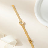 Inès - Sophisticated Gold Timepiece