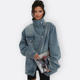 Sarah - Vintage Asymmetrical Coat