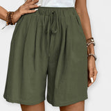 Anaïs - Chic Solid Trousers