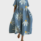Elise - Floral Daisy Dress