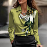 Amélie - Chic Satin Blouse
