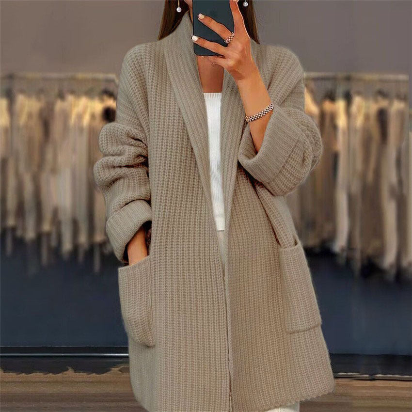 Justine - Cozy Elegance Cardigan - Charlotte & Willow, product photo 6