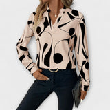 Maëva - Chic Geometric Top