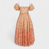 Élodie - Enchanting Floral Midi Dress