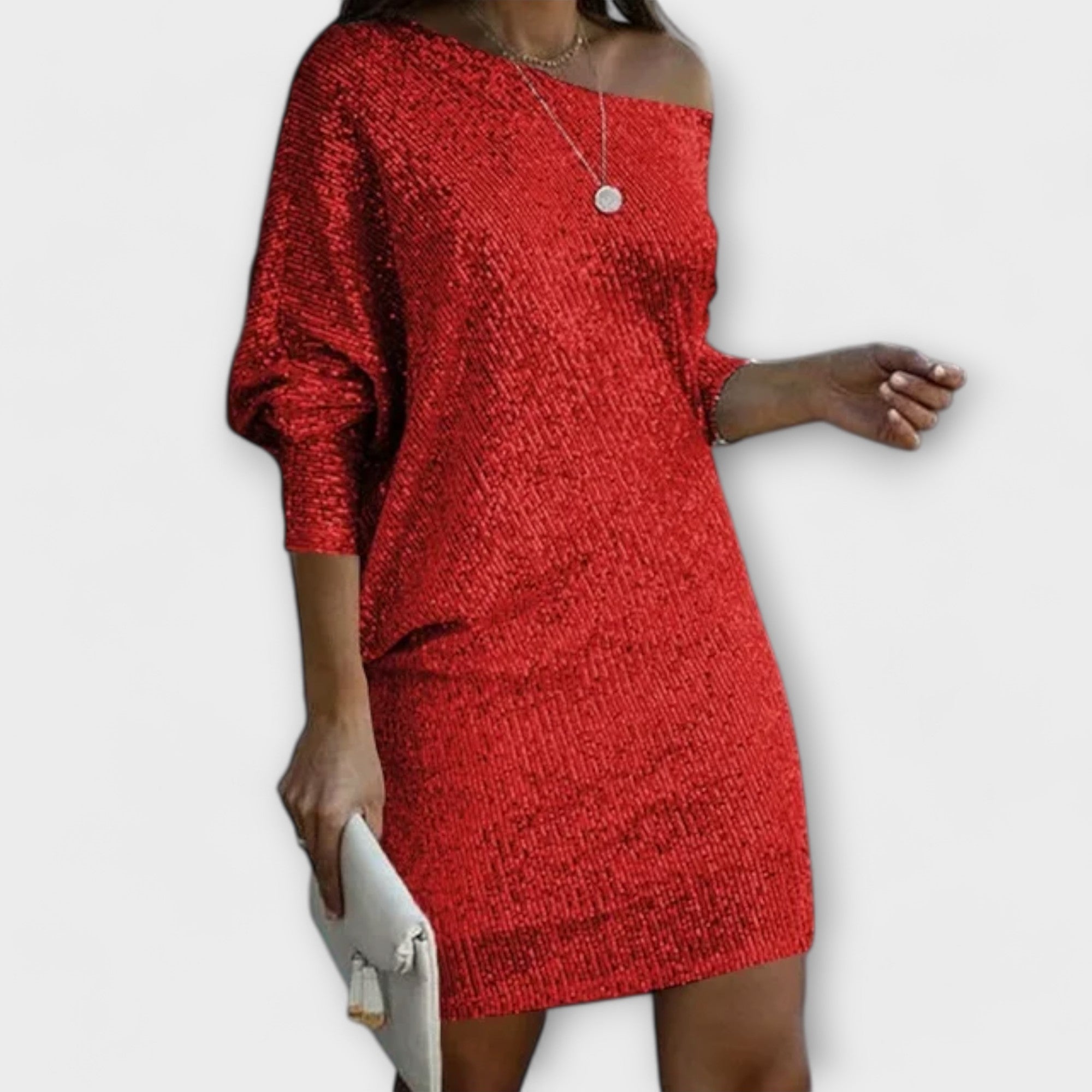 Sarah - Robe Paillettes Élégante