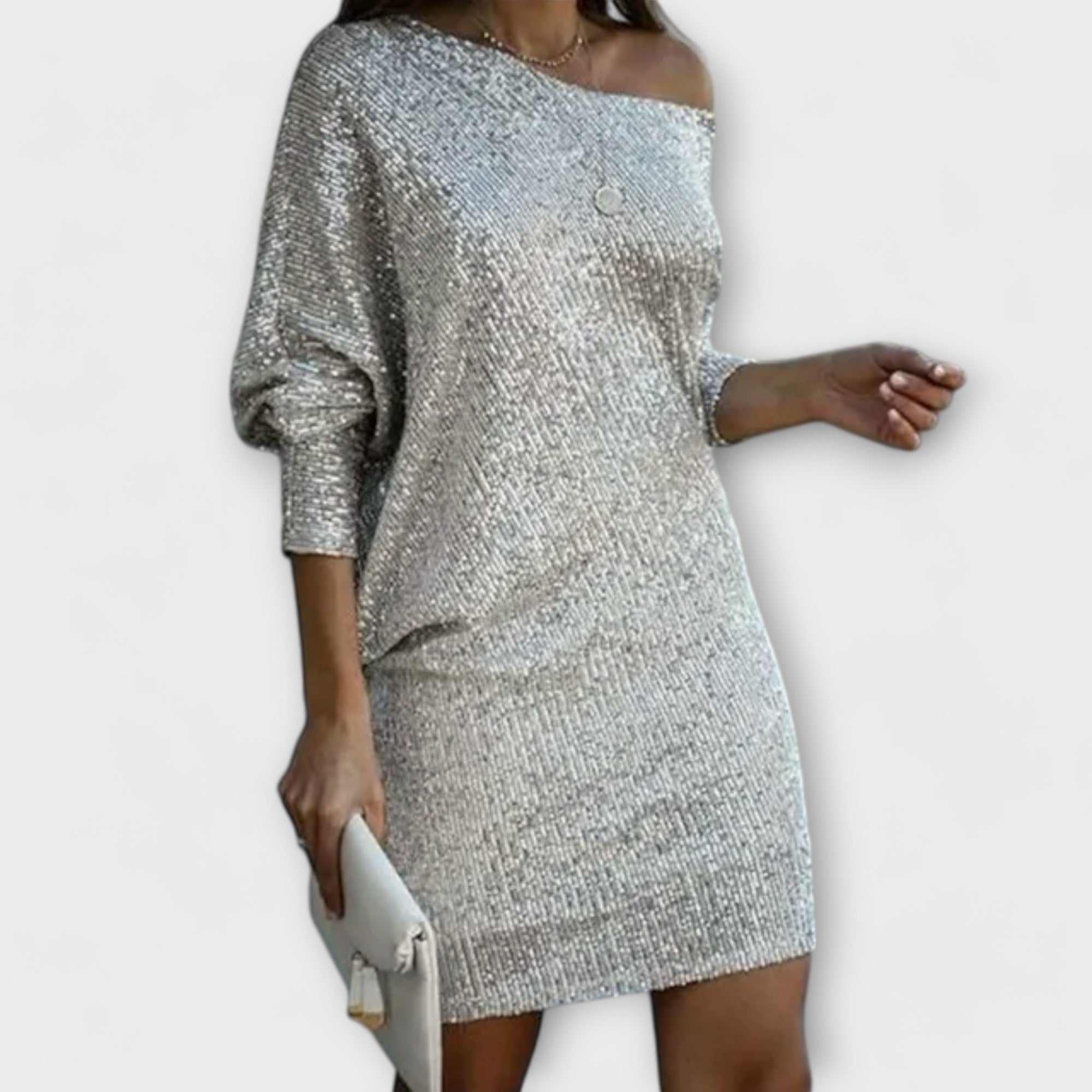 Sarah - Robe Paillettes Élégante