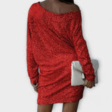 Sarah - Chic Sequin Evening Gown