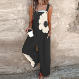 Classic Multicolour Dungarees - Charlotte & Willow, front view