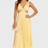 Anaïs - Sleeveless Midi Dress with Elegant Design