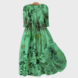Amélie - Elegant Floral Maxi Dress