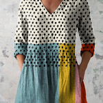 Orla V Neck Long Blouse - Charlotte & Willow