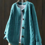 Gaëlle - Chic Braided Cardigan