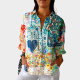 Nola - Lightweight Colourful Printed Top