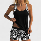Gaëlle - Vibrant Geometric Print Swimsuit