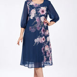 Allison™ Elegant Floral Dress