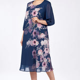 Allison™ Elegant Floral Dress