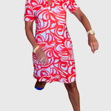 Clara | Flattering Avenue Walk Dress
