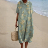 Zoe - Graceful Floral Gown