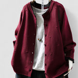 Élodie - Chic Textured Cardigan