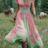 Anaïs - Elegant Floral Maxi Dress