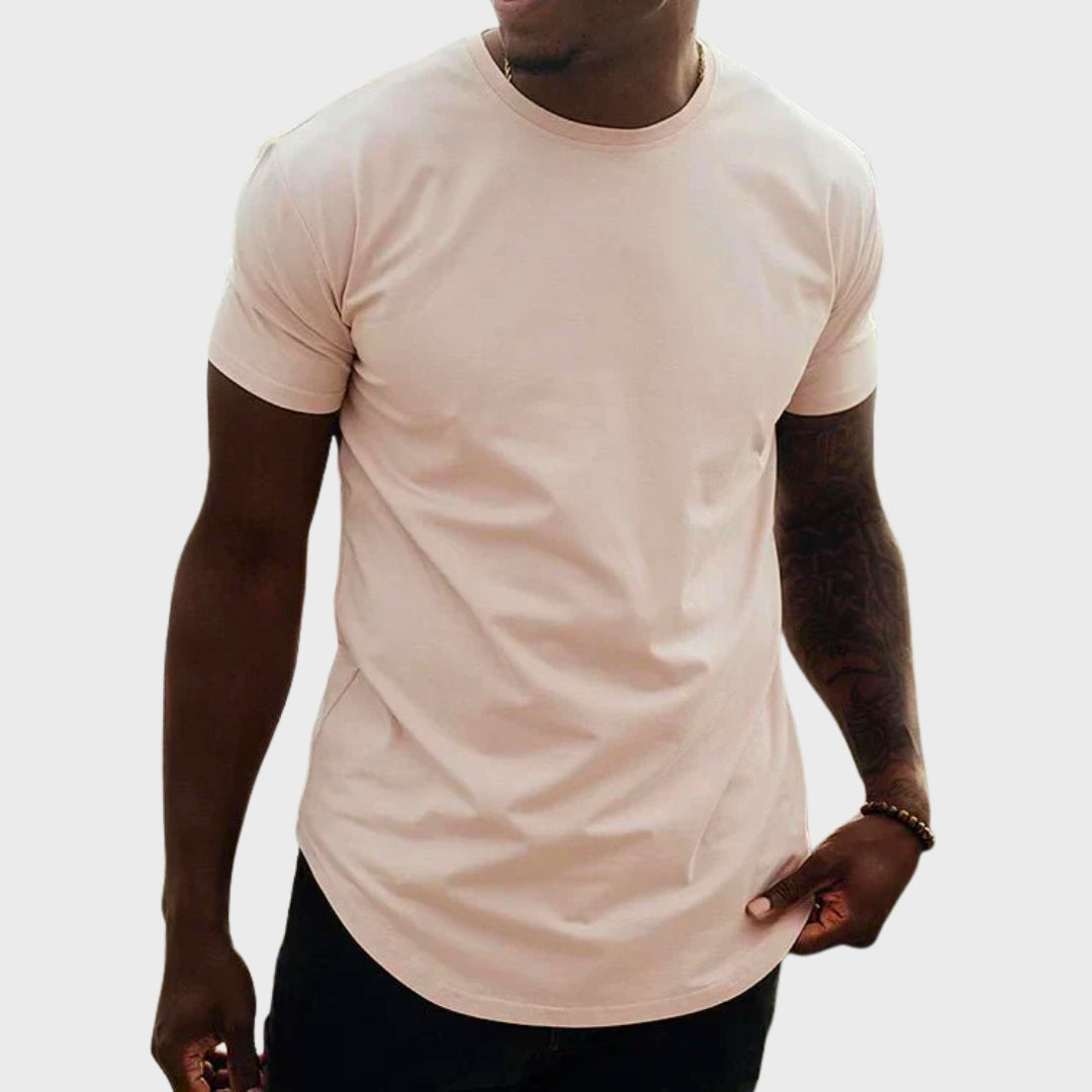 Cian Slim Fit Athletic Tee - Charlotte & Willow, detail