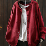 Élodie - Chic Textured Cardigan