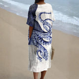 Élise - Chic Cotton Dress