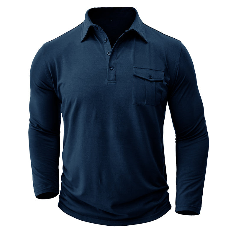 Cian - Relaxed Fit Pocket Shirt - Charlotte & Willow, back