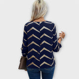 Noémie - Chic Zip-Up Blouse