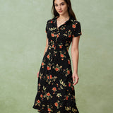 Anaïs - Blooming Midi Dress