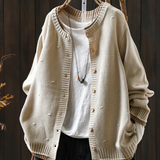 Élodie - Chic Textured Cardigan